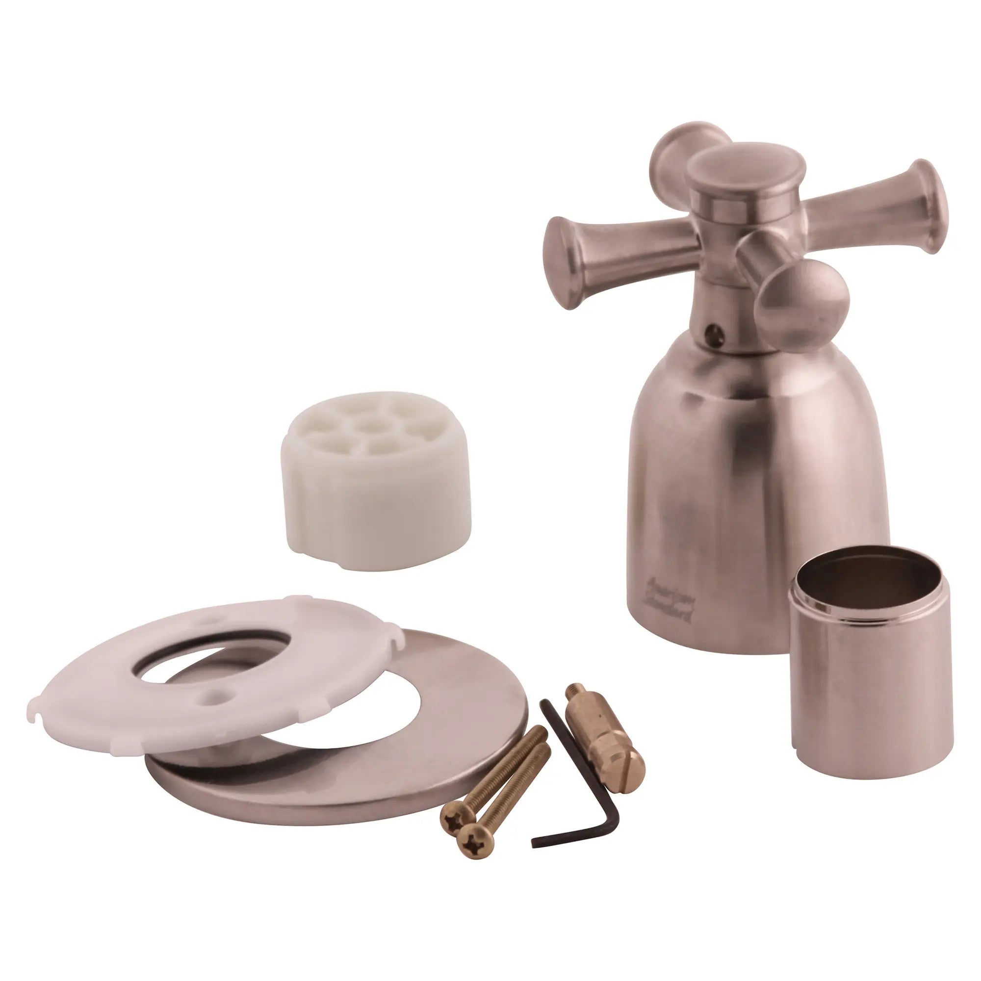 Portsmouth Single-Handle On/Off Volume Control Valve Trim with Cross Handle — thumbnail 2